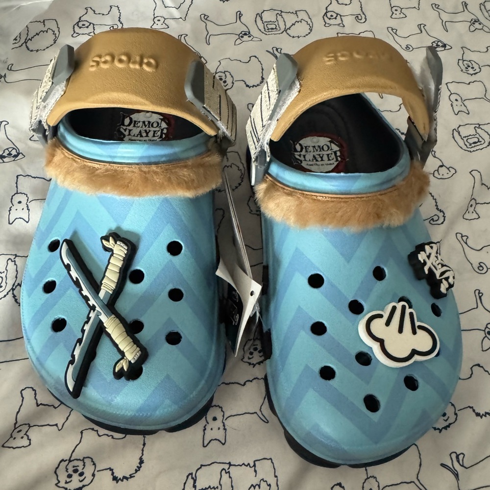 CROCS Demon Slayer Inosuke All-Terrain Clog men’s 9 and women’s 6 sold separa